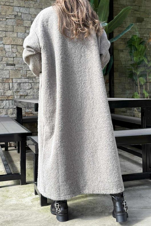 Norbury Japanese Duster Coat Mocha /20=